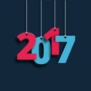 2017 on a blue background 1051 1022